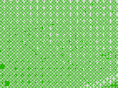 A close-up of punch paper coming out of a needle printer, showing ASCII art: A solar panel is connected to a phone and an ASCII sun shining is shining next to it.
